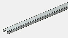 Horizontálny rám Midi Rack hĺbka 1000 mm - sada