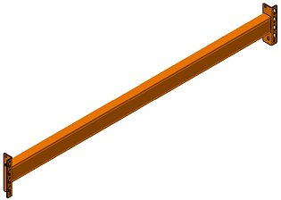 Pal-Rack 9000 pole 1900 / 1000 kg / základní pole