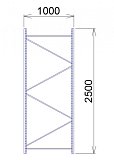 Midi Rack 2500 x 1000 mm