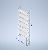 Základné pole Stowshelf 3000/300 x 1000