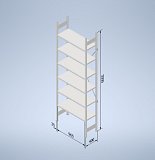 Základné pole Stowshelf 3000/400 x 1000