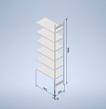 Stowshelf 3000/500 x 1000 prídavné pole