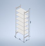 Základné pole Stowshelf 3000/600 x 1000